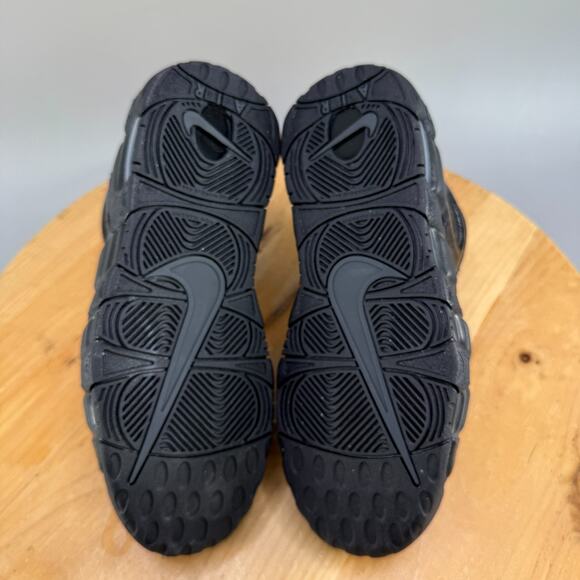 6.5Y / Womens 8 - Nike Air More Uptempo Black Anthracite (GS) FV2264-001 NEW - Picture 7 of 8